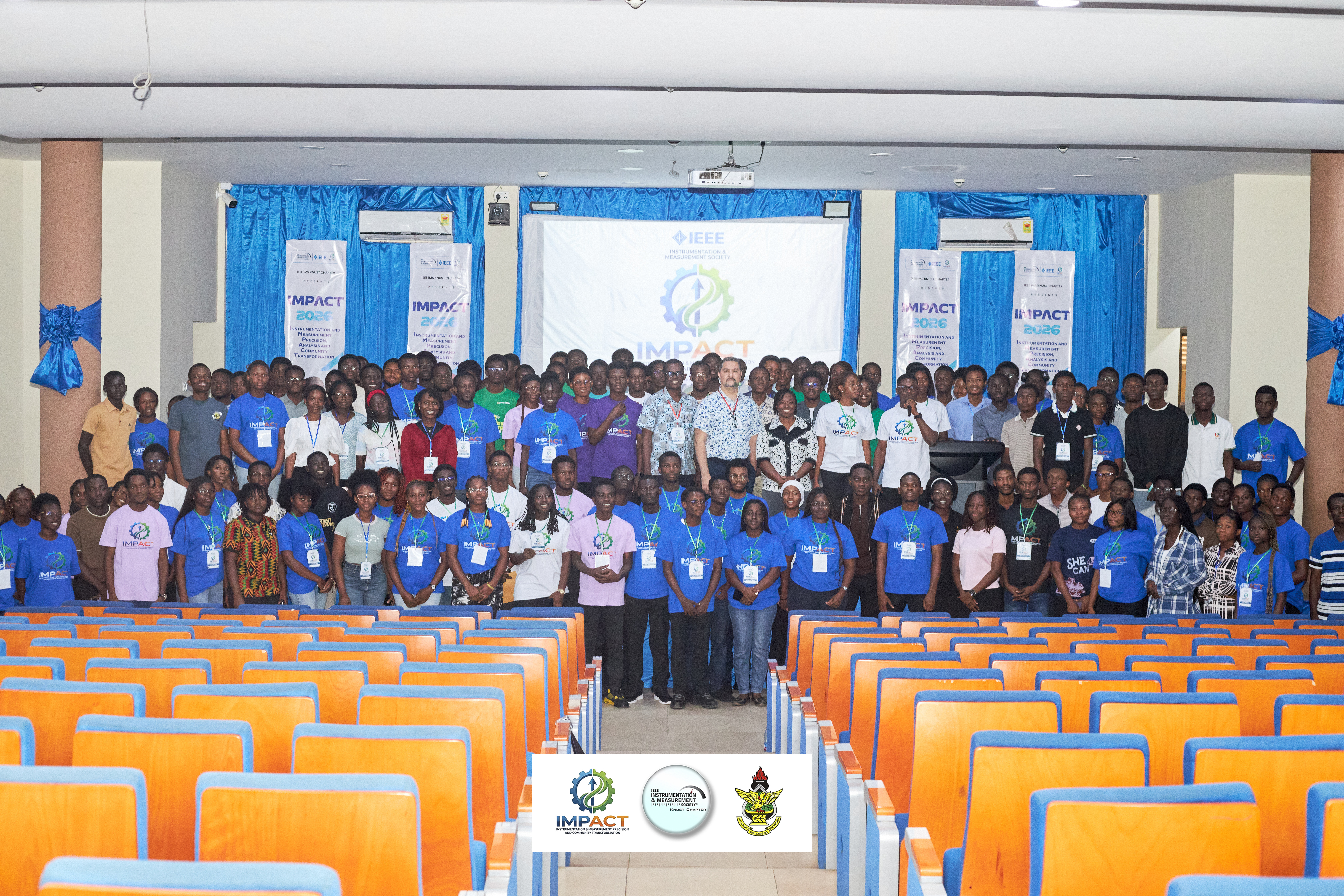 At the IEEE IMS program, KNUST