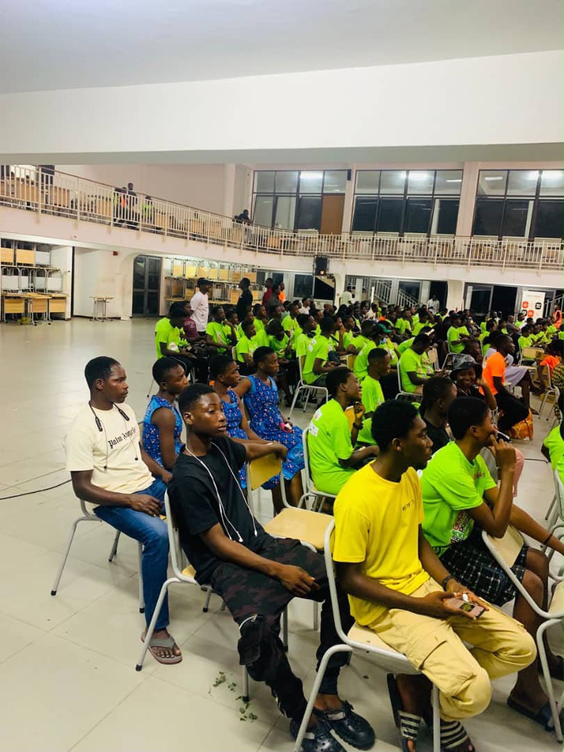 Sponsored 6 students experience the Ghana Robotics Competition.